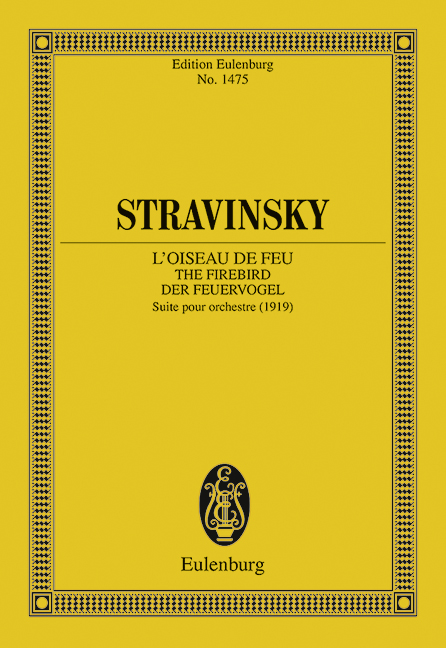Vorderes Coverbild L'Oiseau de feu
