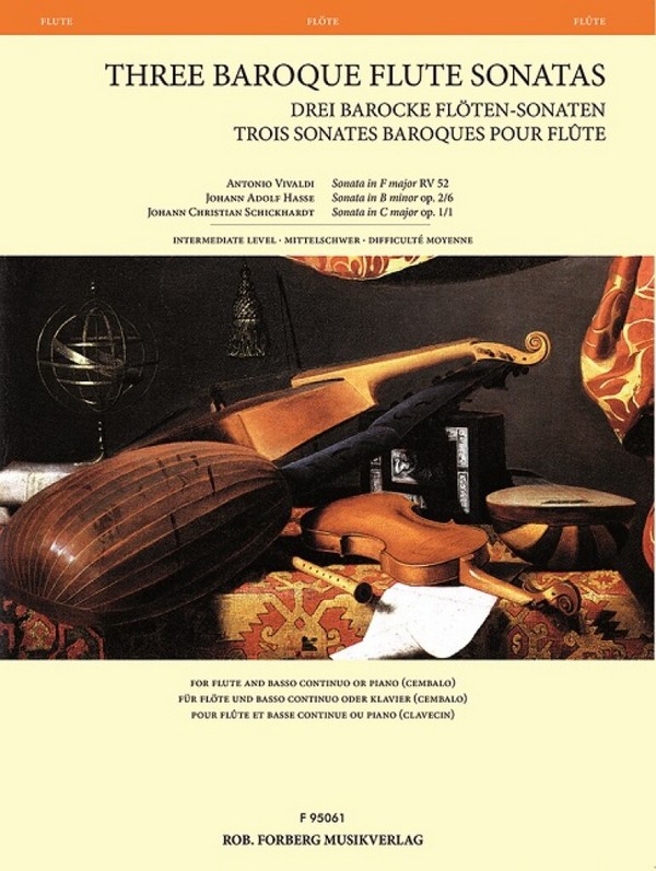 Vorderes Coverbild 3 Baroque Sonatas