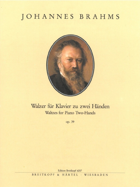 Vorderes Coverbild 16 Walzer op.39 (erleichterte Fassung)