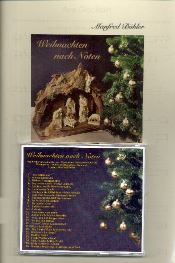 Vorderes Coverbild Weihnachten nach Noten (+CD)