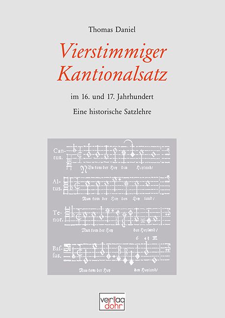Vorderes Coverbild Vierstimmiger Kantionalsatz im 16. und 17.Jahrhundert Eine historisc