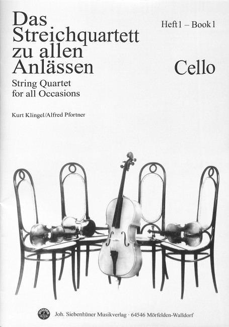 Vorderes Coverbild Das Streichquartett zu allen Anlässen - Band 1