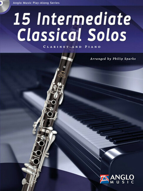 Vorderes Coverbild 15 intermediate classical Solos (+CD)