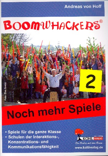 Vorderes Coverbild Boomwhackers -  Noch mehr Spiele (Band 2)