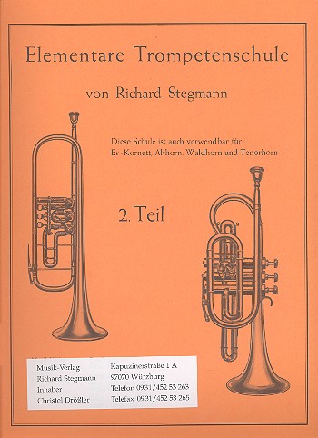 Vorderes Coverbild Elementare Trompetenschule Band 2