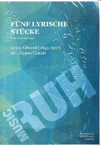 Vorderes Coverbild Fünf lyrische Stücke