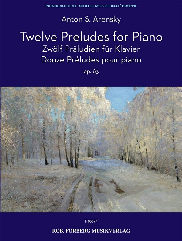 Vorderes Coverbild 12 Préludes op.63