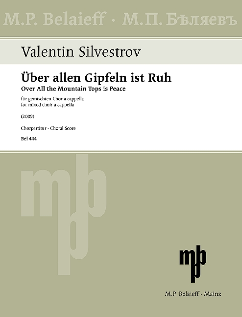 Vorderes Coverbild Über allen Gipfeln ist Ruh