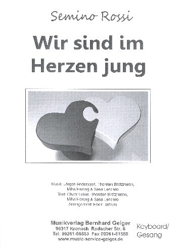 Vorderes Coverbild Wir sind im Herzen jung