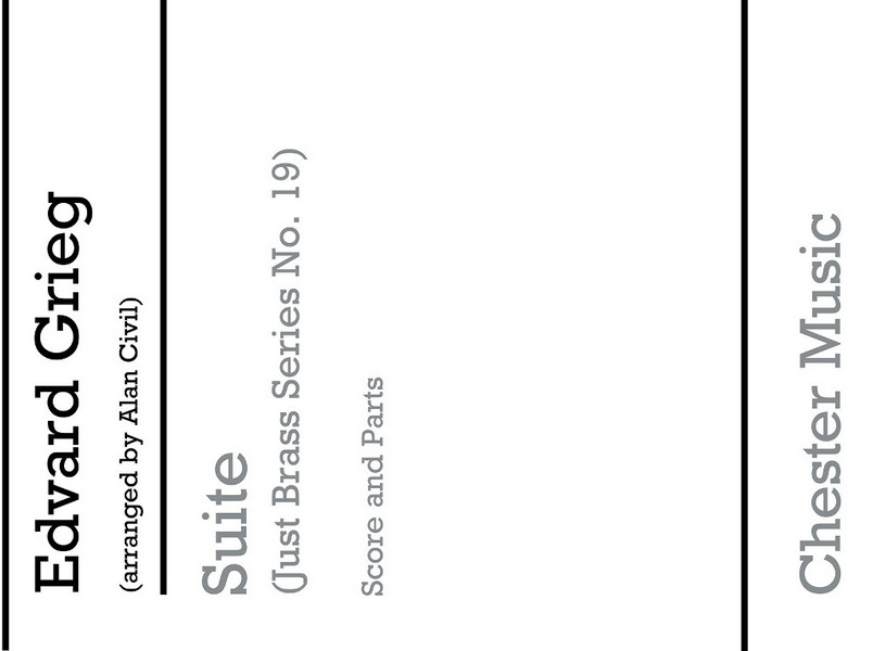 Vorderes Coverbild Suite op.40