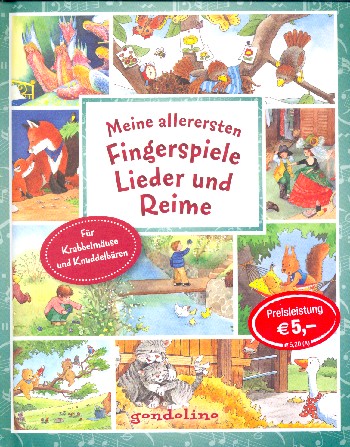 Vorderes Coverbild Meine allerersten Fingerspiele, Lieder und Reime