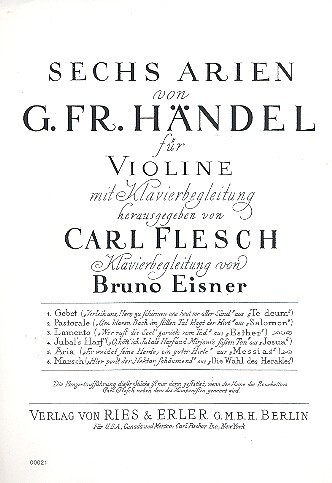 Vorderes Coverbild Lamento für Violine und Klavier