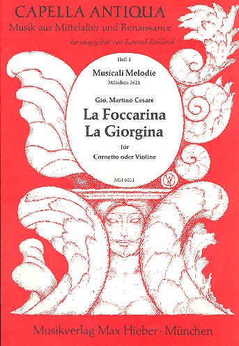 Vorderes Coverbild La foccarina / La giorgina