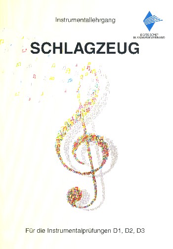 Vorderes Coverbild Instrumentallehrgang Schlagzeug