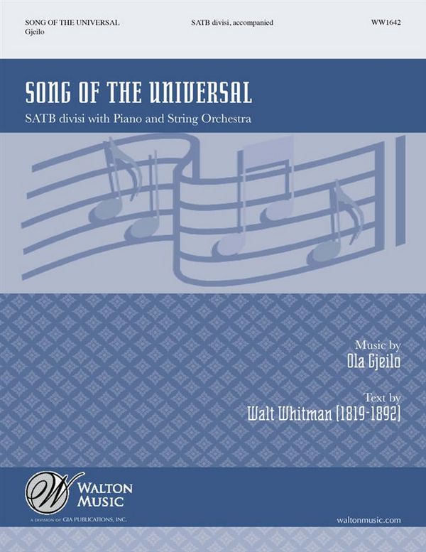 Vorderes Coverbild Song of the Universal