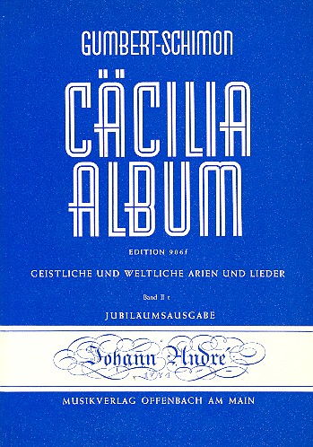 Vorderes Coverbild Cäcilia Album Band 2