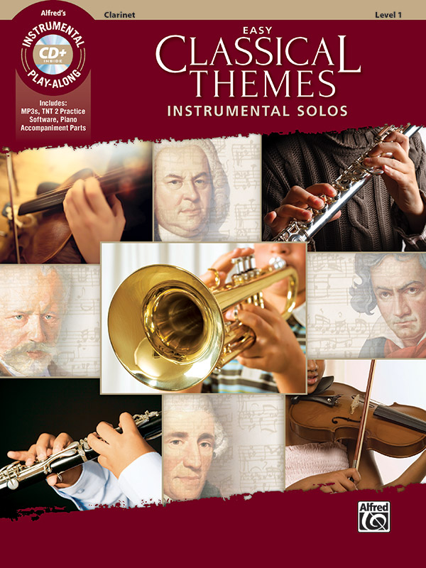 Vorderes Coverbild Easy classical Themes - Instrumental Solos (+MP3-CD)