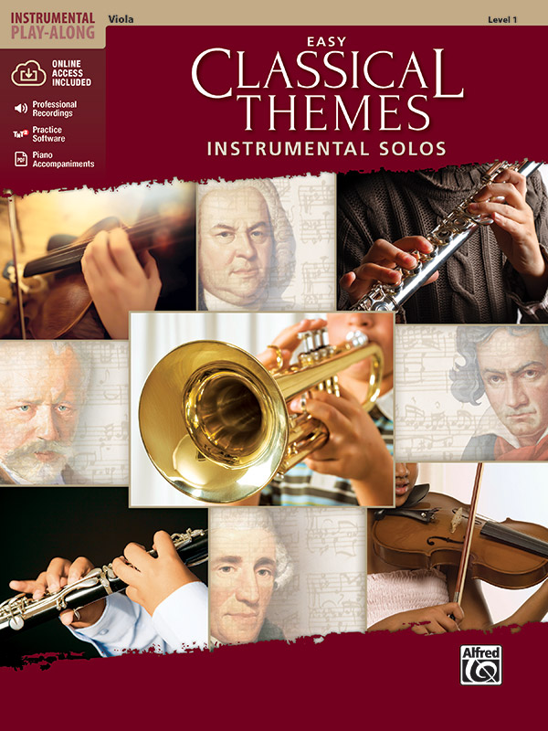 Vorderes Coverbild Easy classical Themes - Instrumental Solos (+MP3-CD)