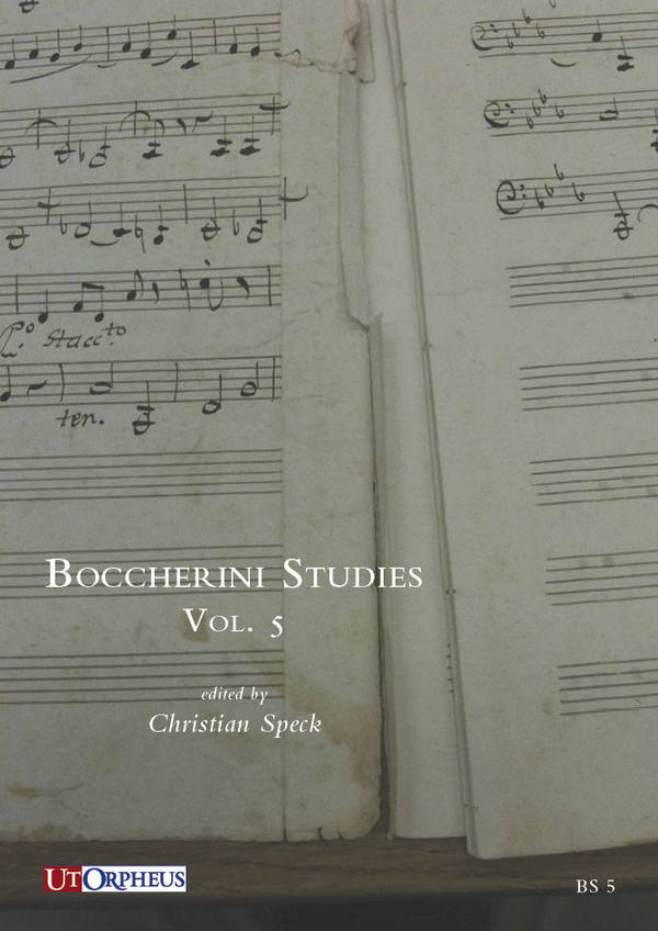 Vorderes Coverbild Boccherini Studies vol.5 (en/it/frz)