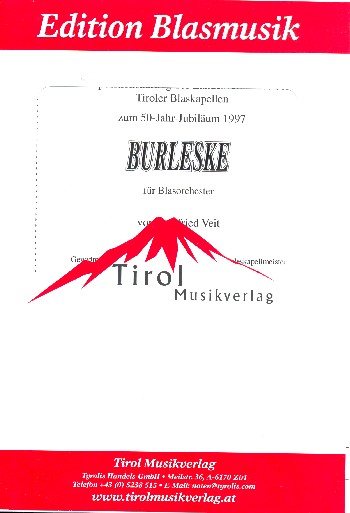 Vorderes Coverbild Burleske