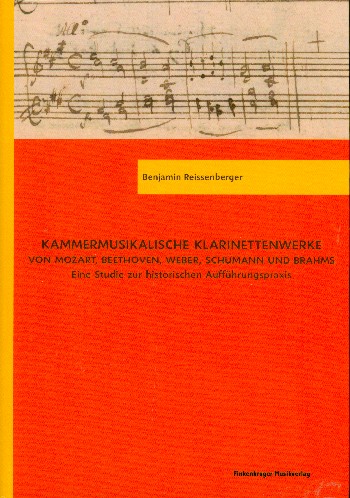Vorderes Coverbild Kammermusikalische Klarinettenwerke von Mozart, Beethoven, Weber,