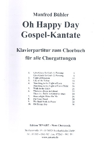 Vorderes Coverbild OH HAPPY DAY