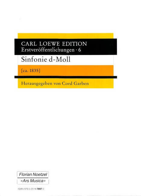 Vorderes Coverbild Sinfonie d-Moll