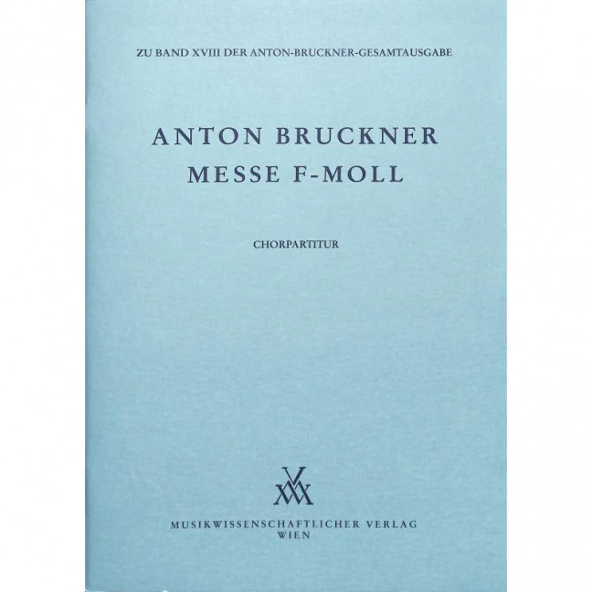 Vorderes Coverbild Messe f-Moll