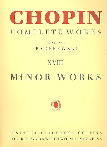 Vorderes Coverbild Minor Works