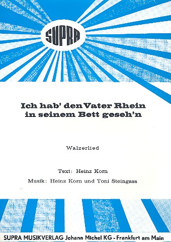 Vorderes Coverbild Ich hab' den Vater Rhein in seinem Bett geseh'n