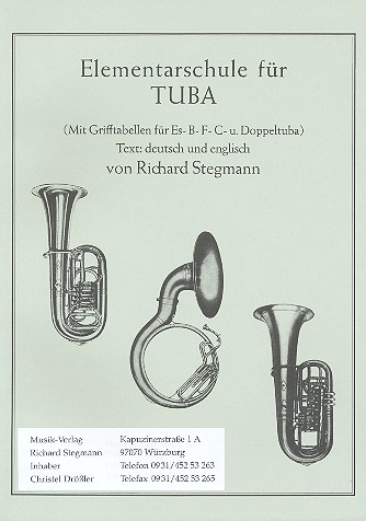 Vorderes Coverbild Elementarschule für Tuba