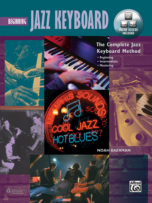Vorderes Coverbild Beginning Jazz Keyboard (+DVD +Online Access)