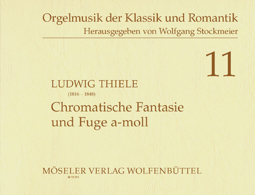 Vorderes Coverbild Chromatische Fantasie und Fuge