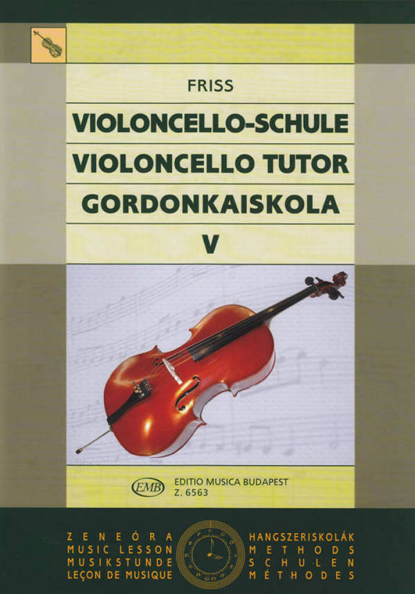 Vorderes Coverbild Schule für Violoncello Band 5 (en/un)