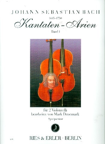 Vorderes Coverbild Kantaten-Arien Band 1