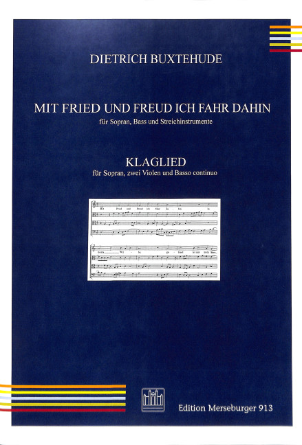 Vorderes Coverbild Mit Fried und Freud ich fahr dahin und Klaglied