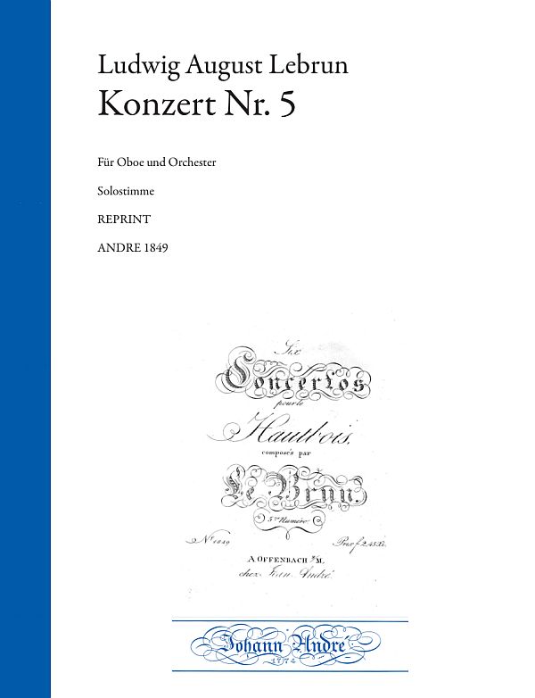 Vorderes Coverbild Konzert Nr.5