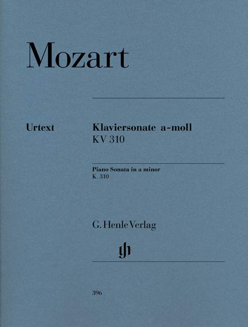 Vorderes Coverbild Sonate a-Moll KV310