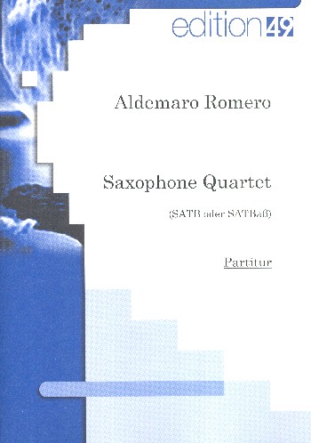 Vorderes Coverbild Saxophon-Quartett