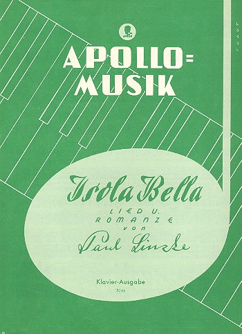 Vorderes Coverbild Isola bella - Lied und Romanze