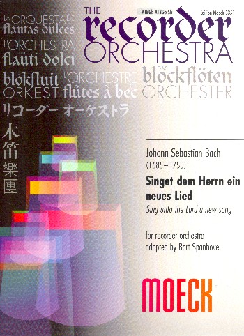 Vorderes Coverbild Singet dem Herrn ein neues Lied BWV225
