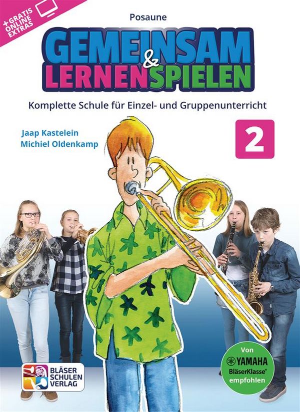 Vorderes Coverbild Gemeinsam lernen & spielen Band 2 (+Online Audio)