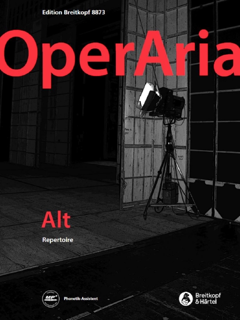 Vorderes Coverbild OperAria Alt (+Online Audio)