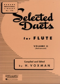 Vorderes Coverbild Selected Duets vol.2 for flutes