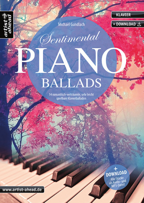 Vorderes Coverbild Sentimental Piano Ballads (+Download)