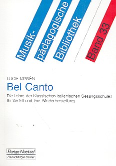 Vorderes Coverbild Bel Canto (+CD) 