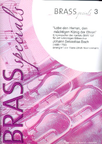 Vorderes Coverbild Lobe den Herren den mächtigen König der Ehren BWV137