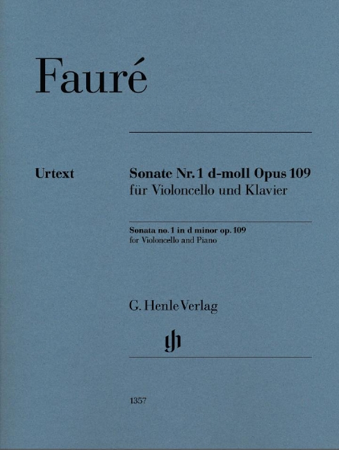 Vorderes Coverbild Sonate d-Moll Nr.1 op.109