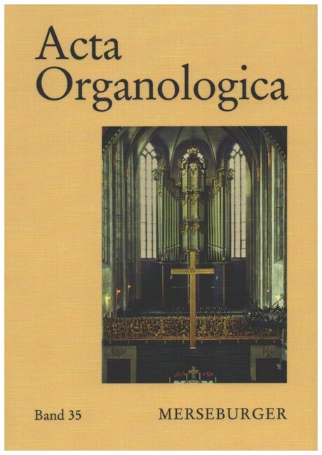 Vorderes Coverbild Acta Organologica Band 35
