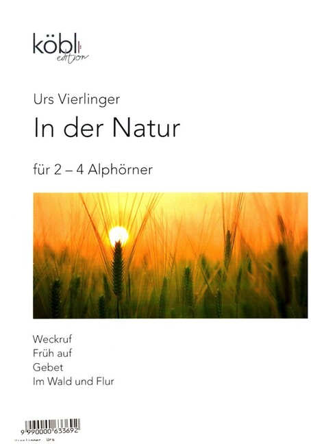 Vorderes Coverbild In der Natur